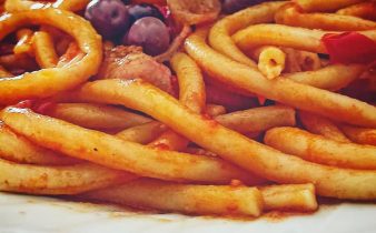 Fusilli alla matriciana a modo mio
