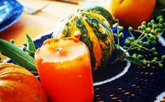 tavola con zucche