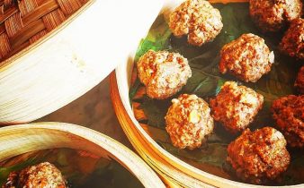 polpette al vapore cotte nel babù