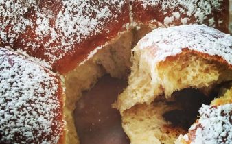 Pan brioche ripieno al cioccolato