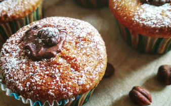 Maffin con nocciolata