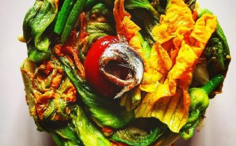 pasta con fiori di zucca gluten free